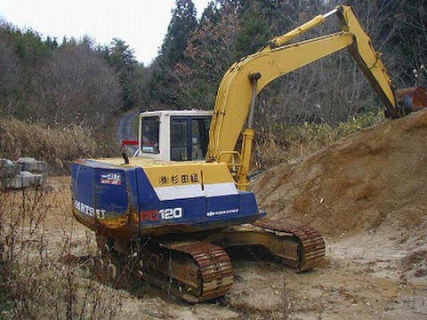 Komatsu PC120-5 Mighty Excavator Official Workshop Service Repair Technical Manual