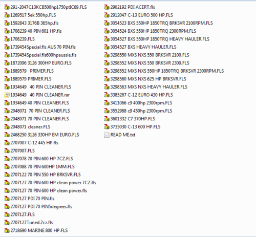 Buy Caterpillar Flash Wash Configuration File Collection (500MB)