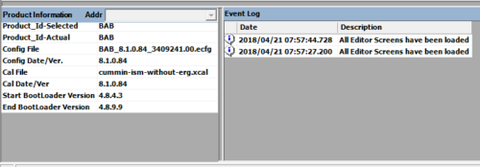 ISM CM876 BAB Flash File Delete DPF EGR included Screen File