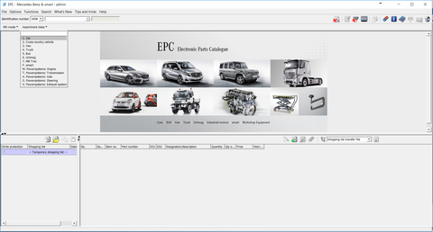 Mercedes EPC , WIS / ASRA Net - Most Complete Version All Mercedes Models Up To 2017 -Full Set !